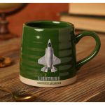 RAF F-35B Lightning Potters Mug - Green