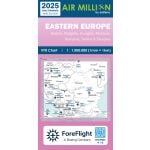 Air Million Eastern Europe VFR Chart - 2025