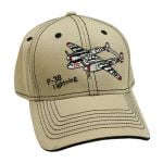 P-38 Lightning Embroidered Baseball Cap