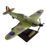 RAF Hurricane Diecast Scale Model - 1/100