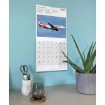 Flight Modern Commercial Airliners Calendar 2027