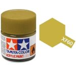 Tamiya XF-60 Dark Yellow Matt Acrylic Paint 10ml