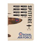 Spitfire A5 Lined Hardback Notebook