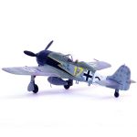 Focke-Wulf Fw 190A R2 Yellow 17 12.(Sturm) JG 3 Barth 1944 Diecast - 1/72