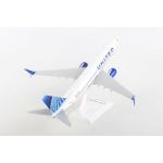 Skymarks United Airlines B737-800 2019 Livery Plastic Model - Scale 1:130