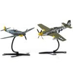 Airfix P-51D Mustang vs Bf109F-4 Dogfight Double - Gift Set 1:72 Plastic Kit with paints
