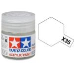 Tamiya X-35 Clear Semi Gloss Acrylic Paint 10ml