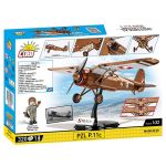 PZL P.11c Polish Fighter Aircraft Brick Model Kit - Scale 1/32