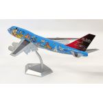 Japan Airlines Boeing 747-400 JA8083 Flaps Down "50th Anniversary Blue Disney" Livery - Diecast Model - 1/200 Scale