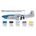Italeri P-51D Mustang Aces 1:72 Plastic Kit