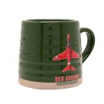 RAF Red Arrows Potters Mug - Green