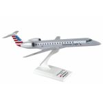 Skymarks American Eagle ERJ-195 Plastic Model - Scale 1:100