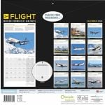 Flight Modern Commercial Airliners Calendar 2026