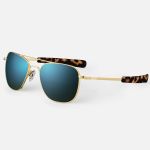 AVIATOR - 23K GOLD & COBALT