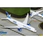 Gemini Jets United Airlines Boeing 787-9 Flaps Down '100 Years Centennial Livery' Diecast - N61101 - 1/400