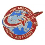 Red Arrows Embossed Tin Plaque
