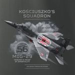 MIG-29 Kosciuszkoo's Squadron #56 T-Shirt