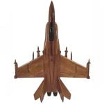F/A 18 Hornet USN USMC RSAF EdA Wooden Model