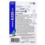 United Airlines A320 - N404UA - PlaneTag - White/Dark Blue
