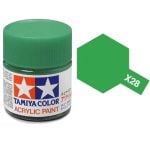 Tamiya X-28 Park Green Gloss Acrylic Paint 10ml