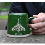 RAF Vulcan Potters Mug - Green