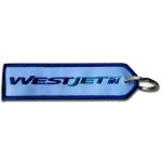 WestJet Embroidered Keyring