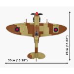 Supermarine Spitfire MK. IXE Brick Model Kit