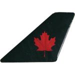 Air Canada Red Maple Leaf Tail Pin Badge