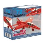 Folland Gnat Red Arrows RAF Display Team Diecast - 1/72