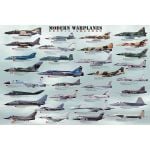 EuroGraphics Modern Warplanes Jigsaw (1000 pieces)