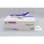 Fed-Ex Boeing 727-100 - N115FE Polished Livery Diecast - 1/200