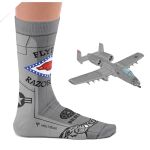 A-10 Thunderbolt II Flying Razorbacks Socks