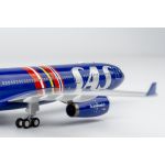SAS Airbus A330-300 "80 Years Livery' Diecast with Stand -LN-RKR- 1/400