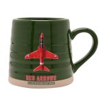 RAF Red Arrows Potters Mug - Green