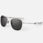 AVIATOR - BRIGHT CHROME & AMERICAN GRAY - Last Pair