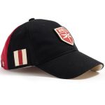 Red Canoe Bell Helicopter Baseball Cap - Black