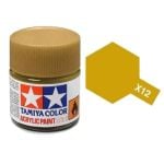 Tamiya X-12 Gold Leaf Gloss Acrylic Paint 10ml