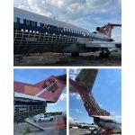 Northwest Airlines B727 - N272US - PlaneTag - Orient Red