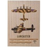 Lancaster Wood Effect Wall Plaque