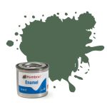 Humbrol No. 76 Uniform Green Matt Enamel Paint 14ml