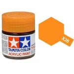 Tamiya X-26 Clear Orange Gloss Acrylic Paint 10ml
