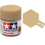 Tamiya XF-78 Wooden Deck Tan Matt Acrylic Paint 10ml