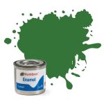 Humbrol No. 131 Mid Green Satin Enamel Paint 14ml