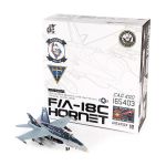 F/A-18E Hornet U.S. Navy VFA-34 Blue Blasters, The Last Cruise 2018 Diecast - 1/72