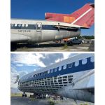Northwest Airlines B727 - N272US - PlaneTag - Orient Red