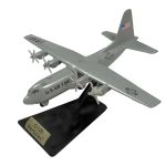 Sky Wings C-130 Hercules Military Grey Livery Diecast Model
