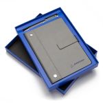 Boeing Signature Logo Notebook & Pen Set - Cool Grey