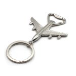 Aeroplane Metal Bottle Opener / Keyring