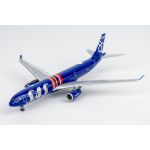 SAS Airbus A330-300 "80 Years Livery' Diecast with Stand -LN-RKR- 1/400