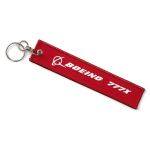 Boeing 777X RBF Official Embroidered Keyring